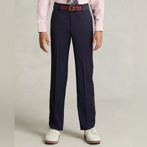 Lauren Ralph Lauren Boy’s Navy Flat front Dress Pants, size 18